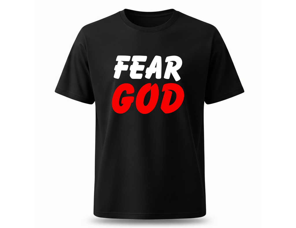 Men’s “Fear God” Christian T-Shirt – Ecclesiastes 12:14